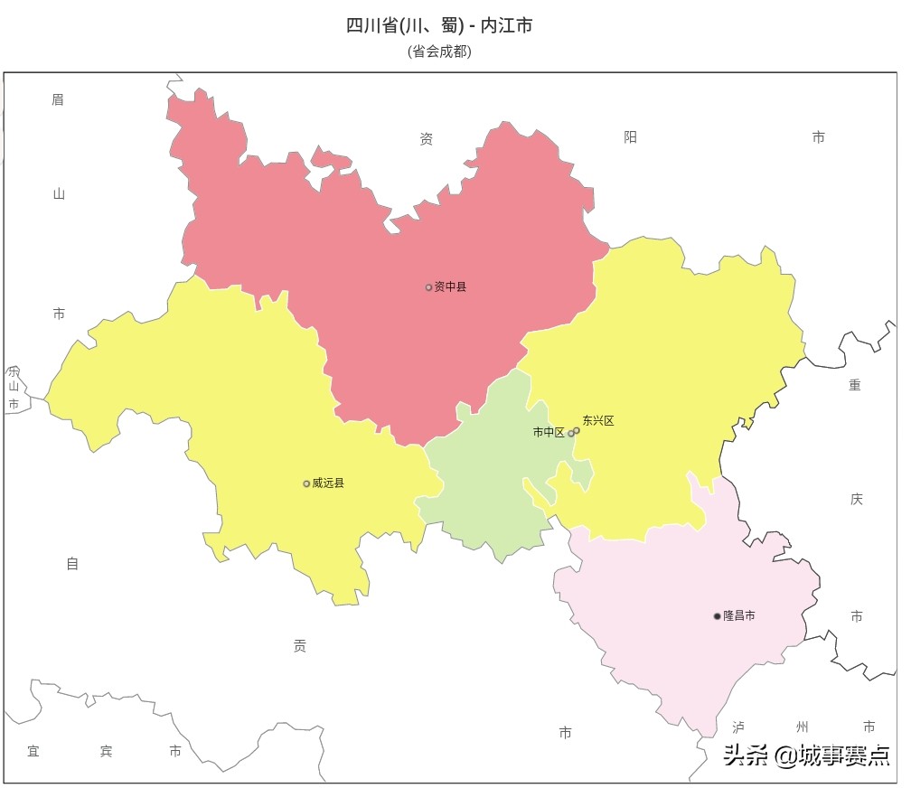 最全版四川省行政区划图，下辖地级市达18个，自治州面积广阔