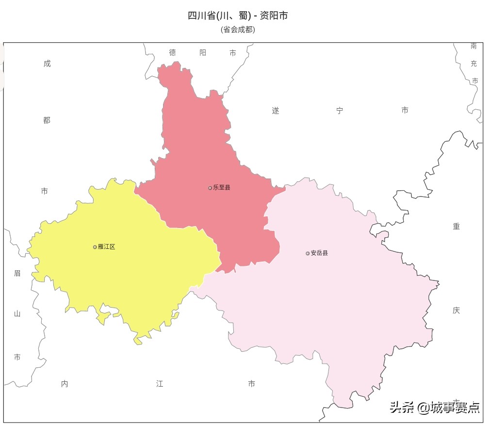 最全版四川省行政区划图，下辖地级市达18个，自治州面积广阔