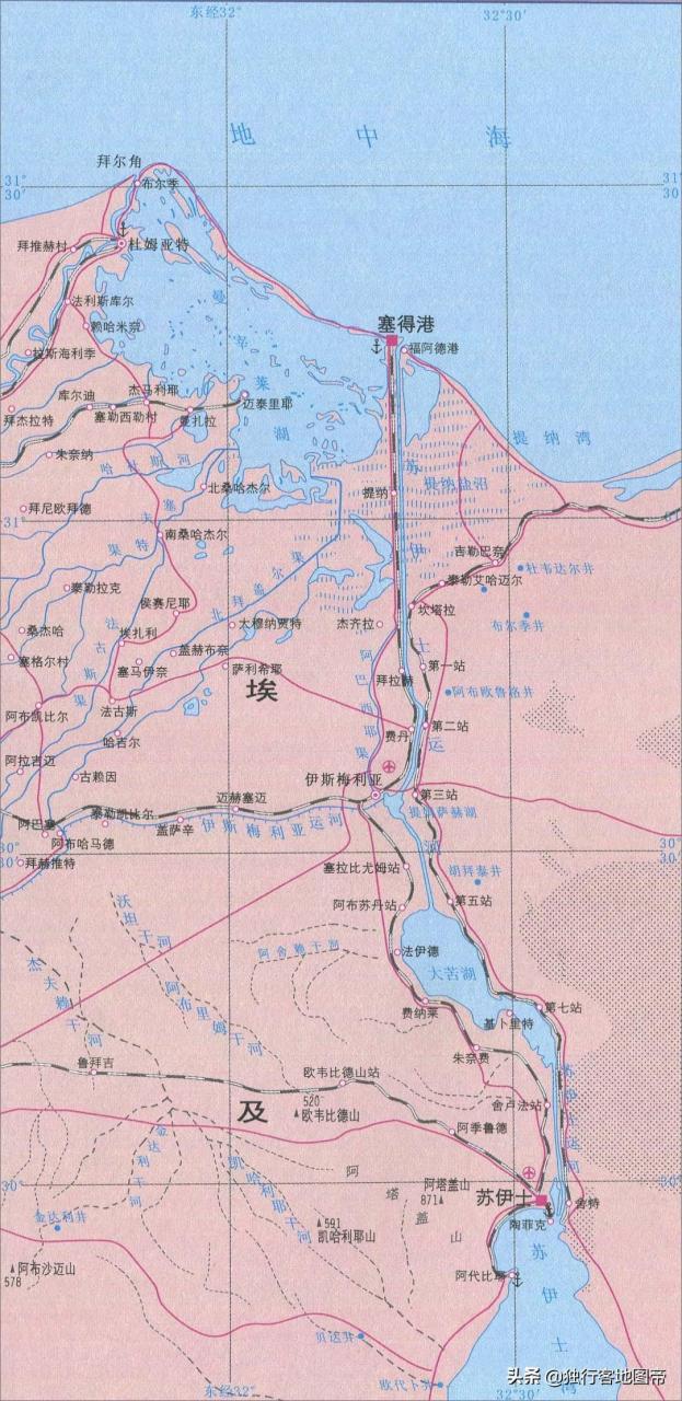 古埃及地图高清版大图（埃及的历史其实很精彩）