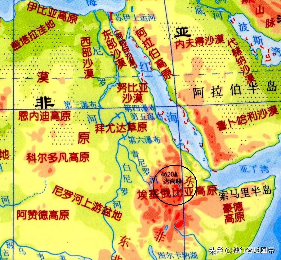 古埃及地图高清版大图（埃及的历史其实很精彩）