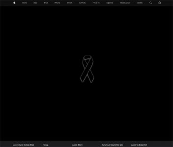 ​iphone土耳其官网主页变黑 哀悼地震遇难者