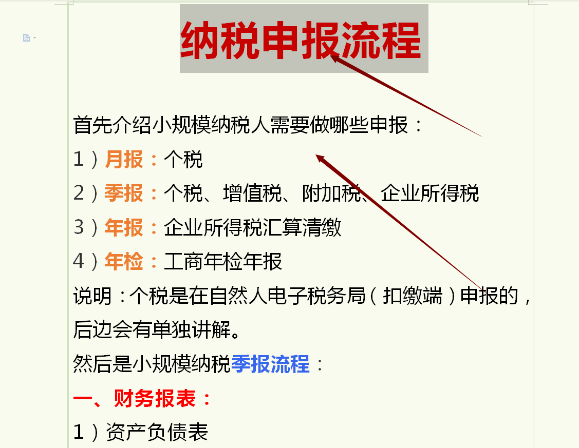 空账如何报税(完整版的报税流程)