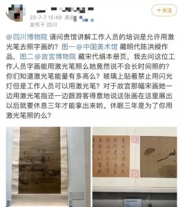 ​讲解员用激光笔照古画？网友质疑，川博回应！