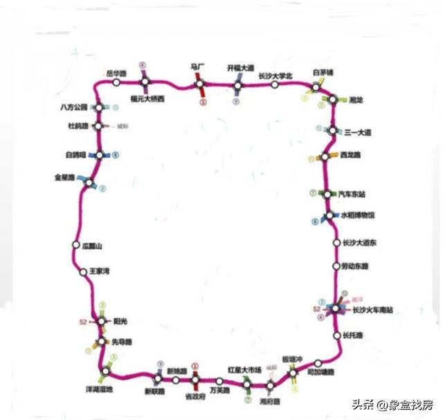 各地地铁8号线最新线路图（来了来了地铁8号线）(2)