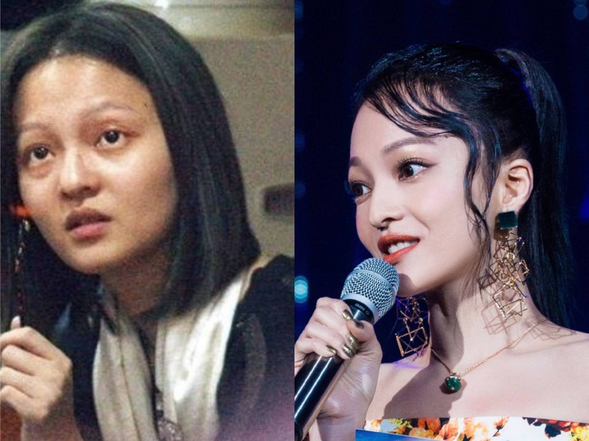 女明星素颜照和化妆对比照(明星素颜化妆大对比