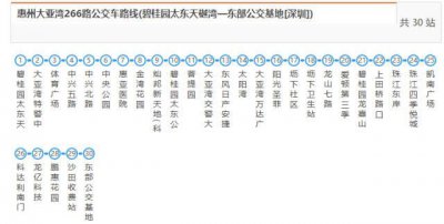 ​深圳公交全部线路（深圳最小公交上线）