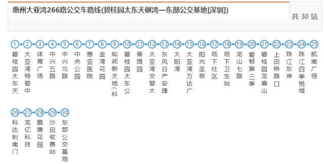 深圳公交全部线路（深圳最小公交上线）