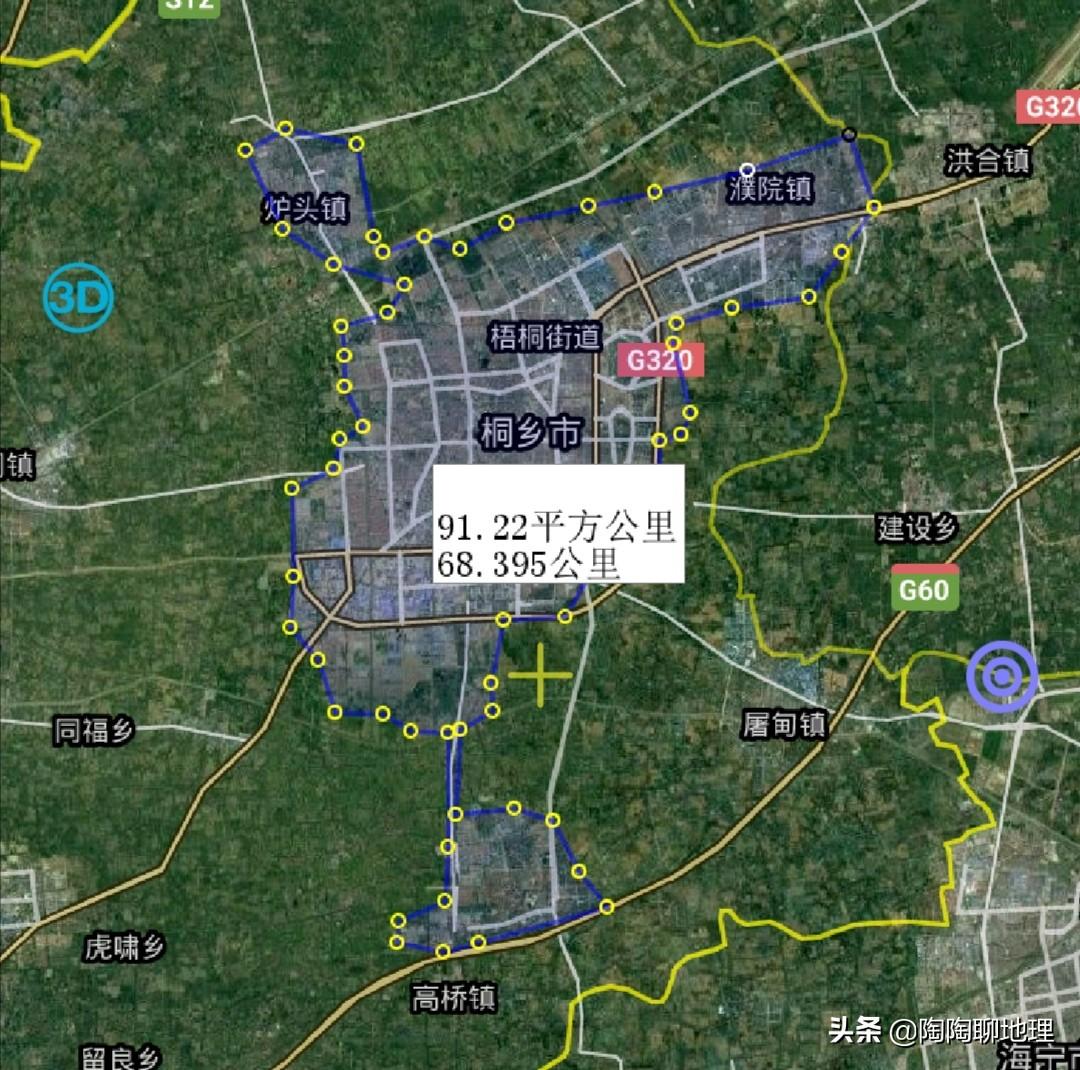 嘉兴市哪个县面积最大(嘉兴市各区县建成区面积排名)