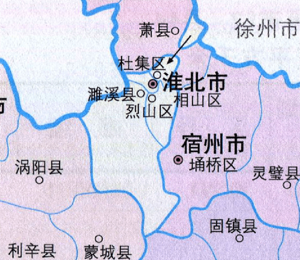 淮北市有多少人口(淮北市各区县人口排名)