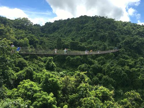 三、亚龙湾森林公园门口的公路边