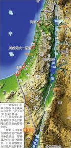 ​巴勒斯坦地区指的是哪里？巴勒斯坦地区包括哪些国家