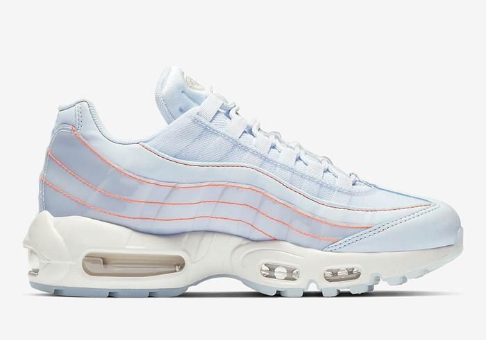 鞋面透明材质加持！Nike Air Max 95全新配色释出