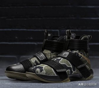 ​詹姆斯战靴耐克Nike Soldier 10 战士10勒布朗迷彩男士篮球鞋